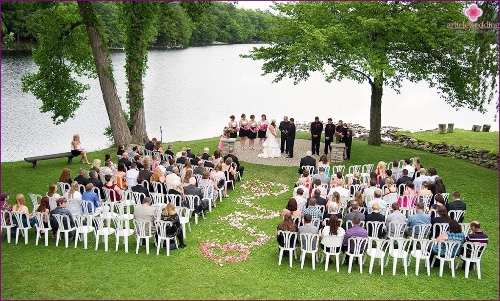 outdoor wedding venue