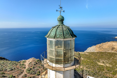 Armenistis Lighthouse in Mykonos, Greece