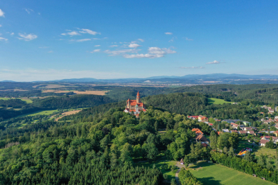 Bouzov Castle in Czech Republic