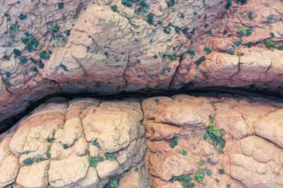 Aerial View of Buckskin Gulch in Utah