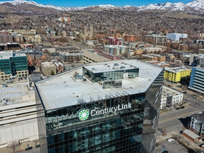 Century Link Building in Downtown Salt Lake City, Utah
