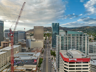 Maverick in Downtown Salt Lake City, Utah