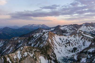 Sunset Peak in Brighton, Utah